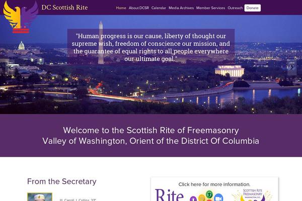 Site using Responsive Menu plugin