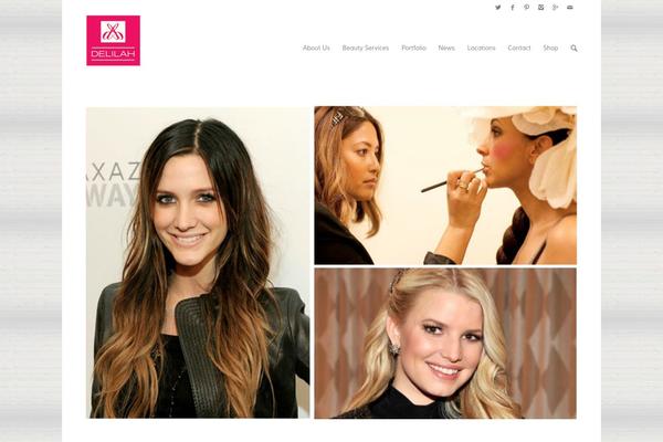Enfold theme site design template sample