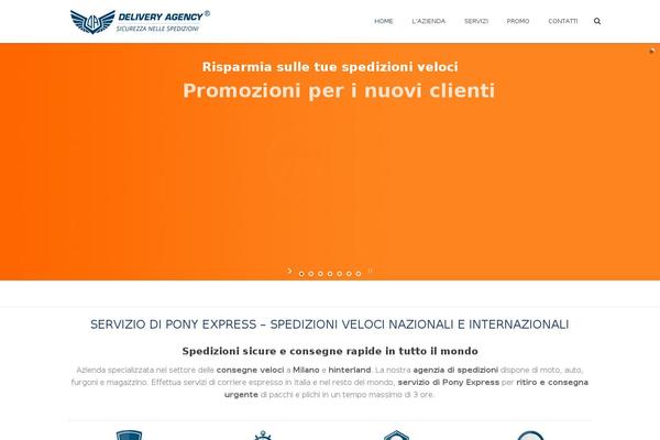 Jupiter Child theme site design template sample