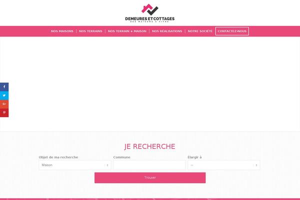 Dc theme site design template sample