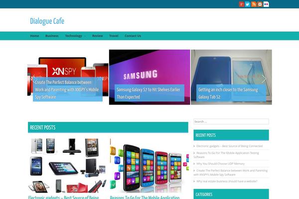 dialoguecafe.com site used Verge