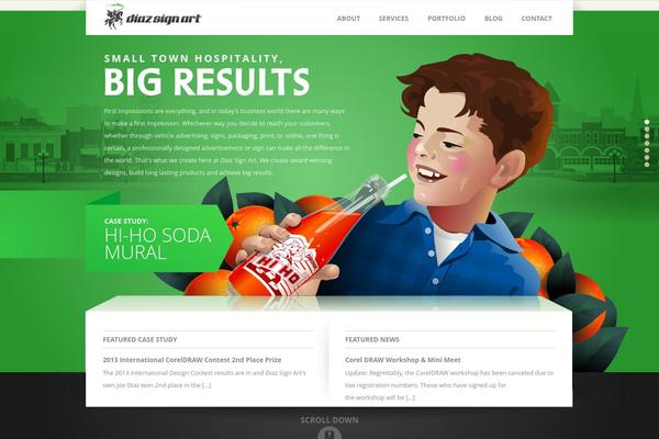 Site using Category Posts Widget plugin