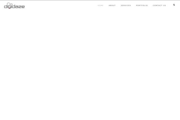 Hazel theme site design template sample