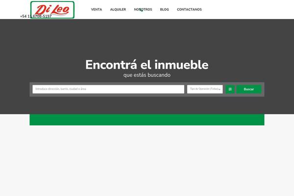 WP Residence theme site design template sample