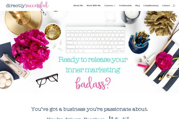 Divi_child theme site design template sample
