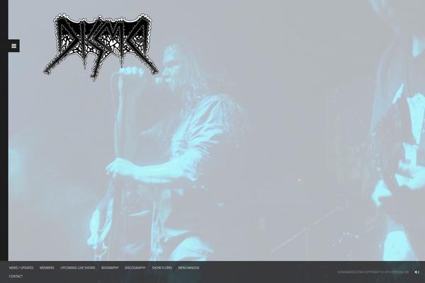 Milano theme site design template sample