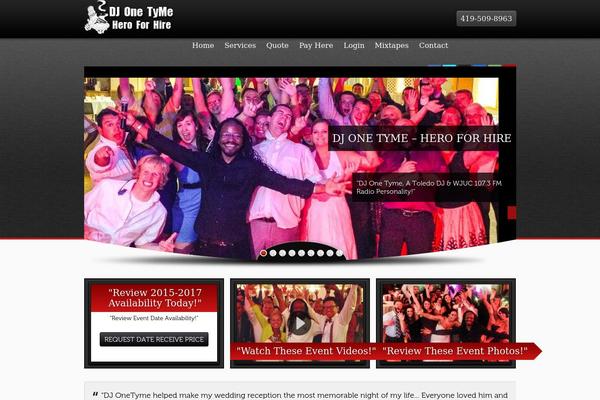 Anthem theme site design template sample