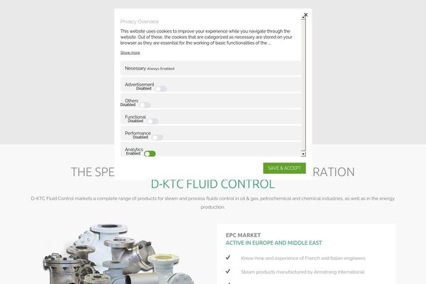 Site using Responsive Scrolling Tables plugin