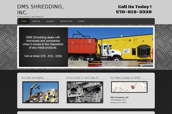 Enterprise theme site design template sample