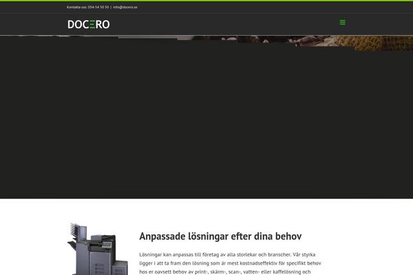 Avada theme site design template sample