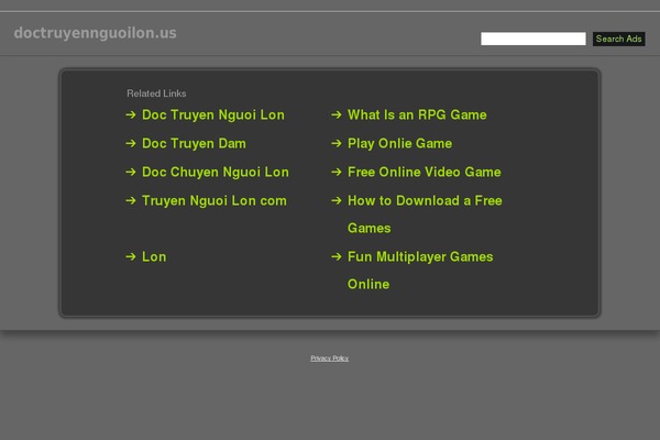 doctruyennguoilon.us site used Fourknot
