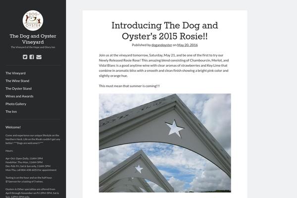 Author theme site design template sample