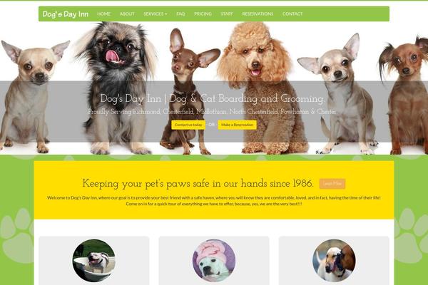 Twenty Eleven theme site design template sample