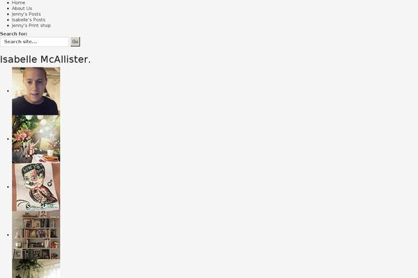 Kalium theme site design template sample