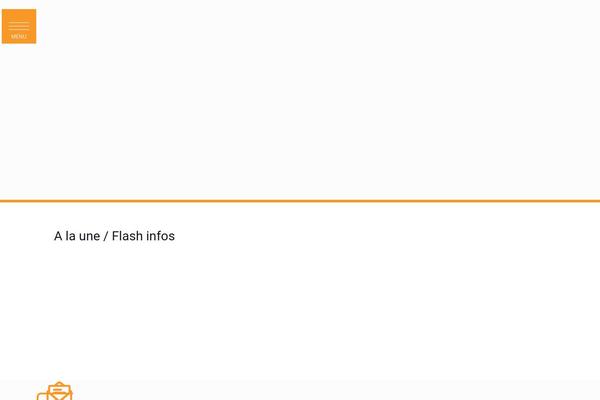 Site using Superfly-menu plugin