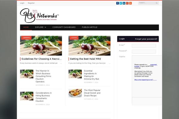 Site using Userpro plugin