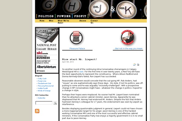 Default theme site design template sample