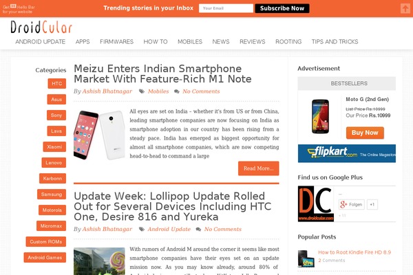 Newspaper theme site design template sample