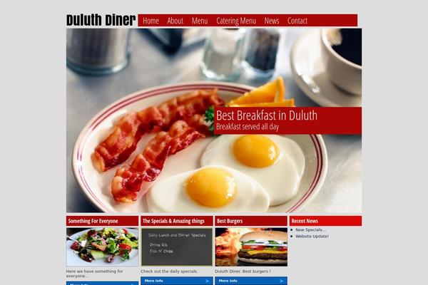 Zeus theme site design template sample