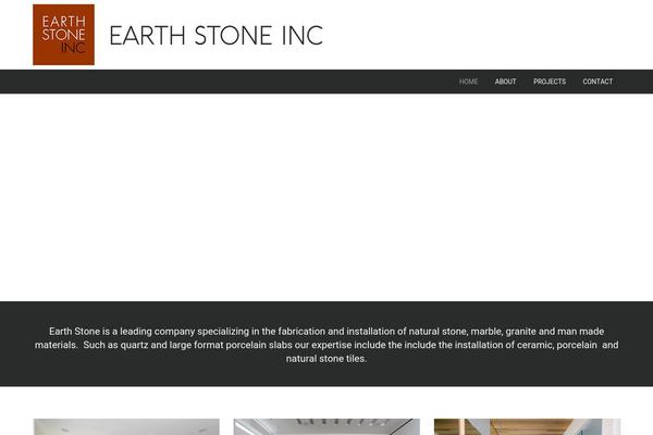 Total theme site design template sample