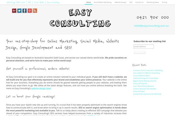 DMS theme site design template sample