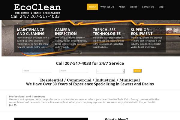 Site using Easy Testimonials plugin