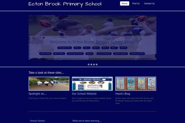 Simplicity theme site design template sample