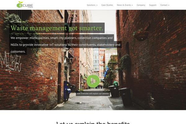 Impreza theme site design template sample