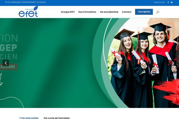Academist theme site design template sample