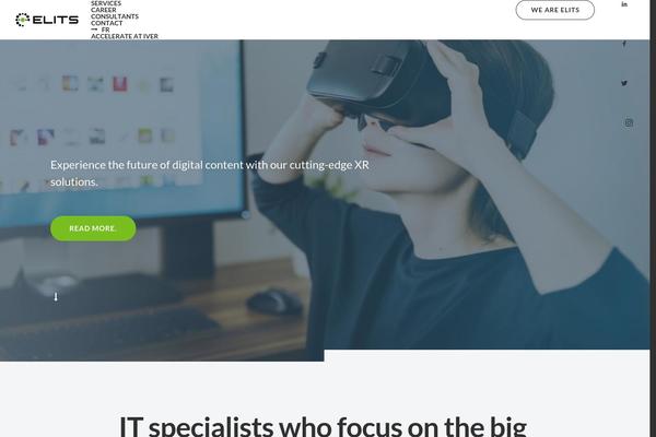 Uncode theme site design template sample