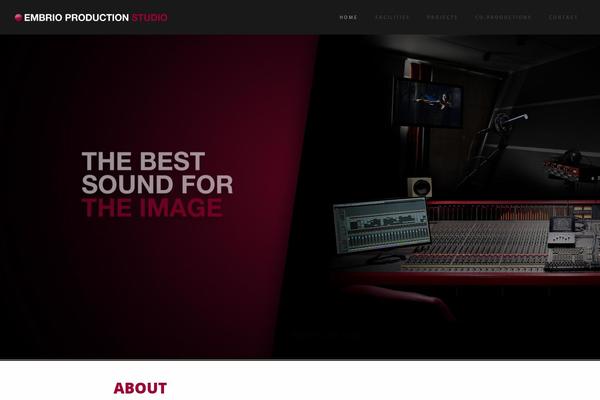 Hazel theme site design template sample