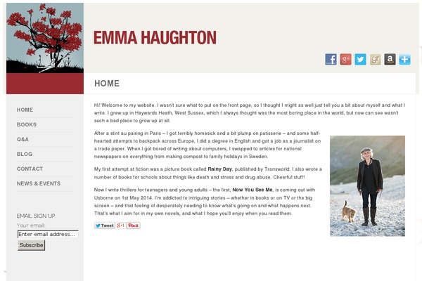 Twenty Seventeen theme site design template sample