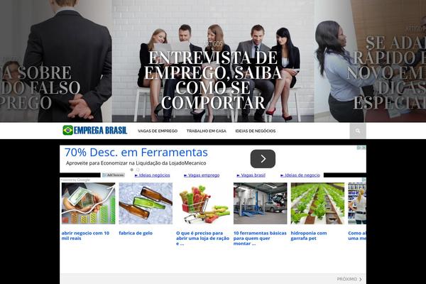 Zox-news theme site design template sample