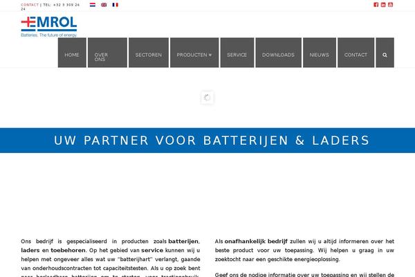 X Child theme site design template sample