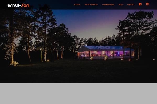 Bridge Child theme site design template sample