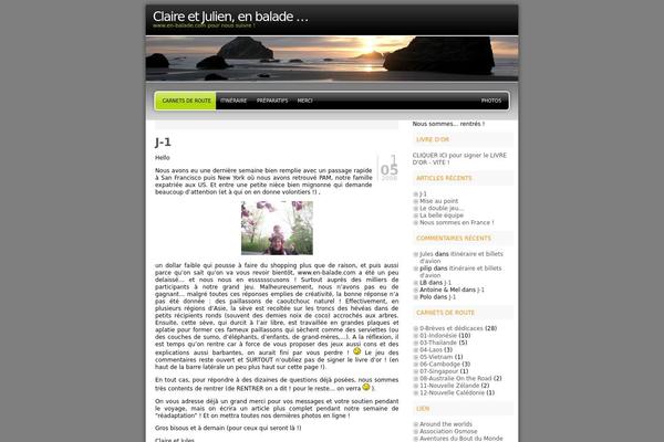en-balade.com site used Freshy