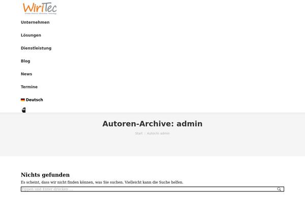 The7 theme site design template sample