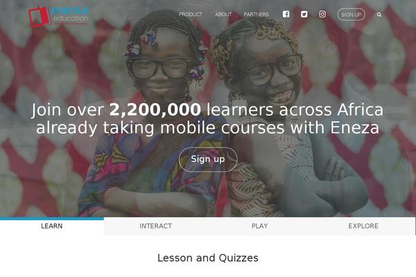 Site using Cornerstone plugin