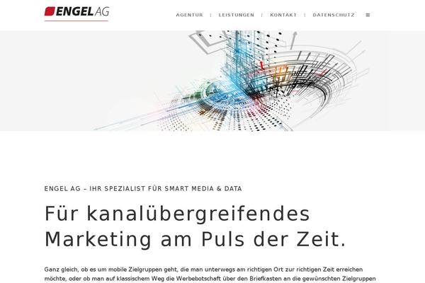 Enfold theme site design template sample