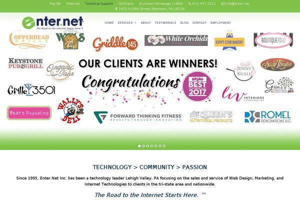 Genesis theme site design template sample