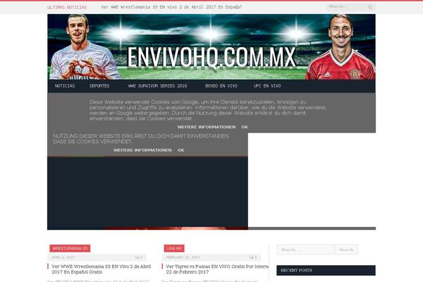 SmartMag theme site design template sample