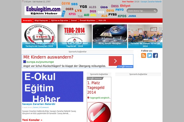 ColorMag theme site design template sample
