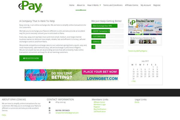 PRO Business theme site design template sample