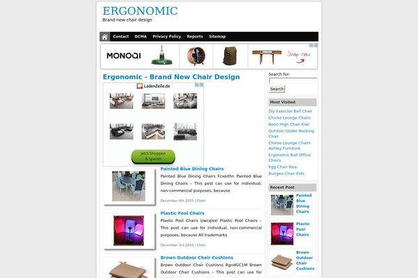 Simplefast theme site design template sample