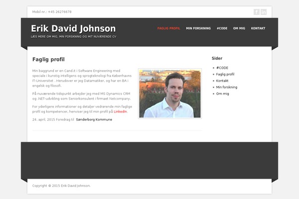 Corpo theme site design template sample