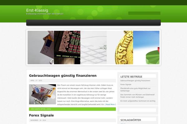 Helios theme site design template sample