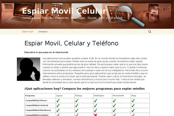Twenty Thirteen theme site design template sample