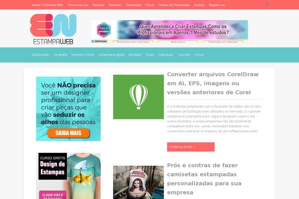Generatepress-child theme site design template sample