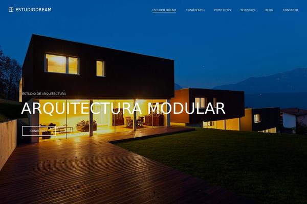 Bauhaus theme site design template sample