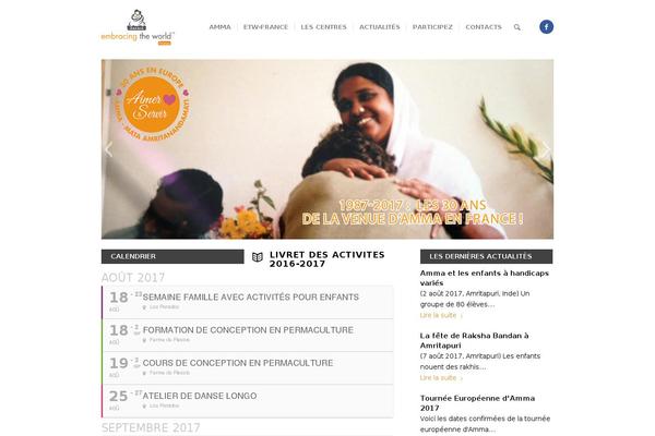 Enfold-child theme site design template sample